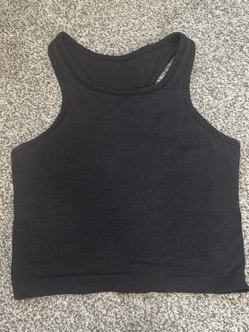 Lululemon Ribbed Black Women's Racerback Tank Top